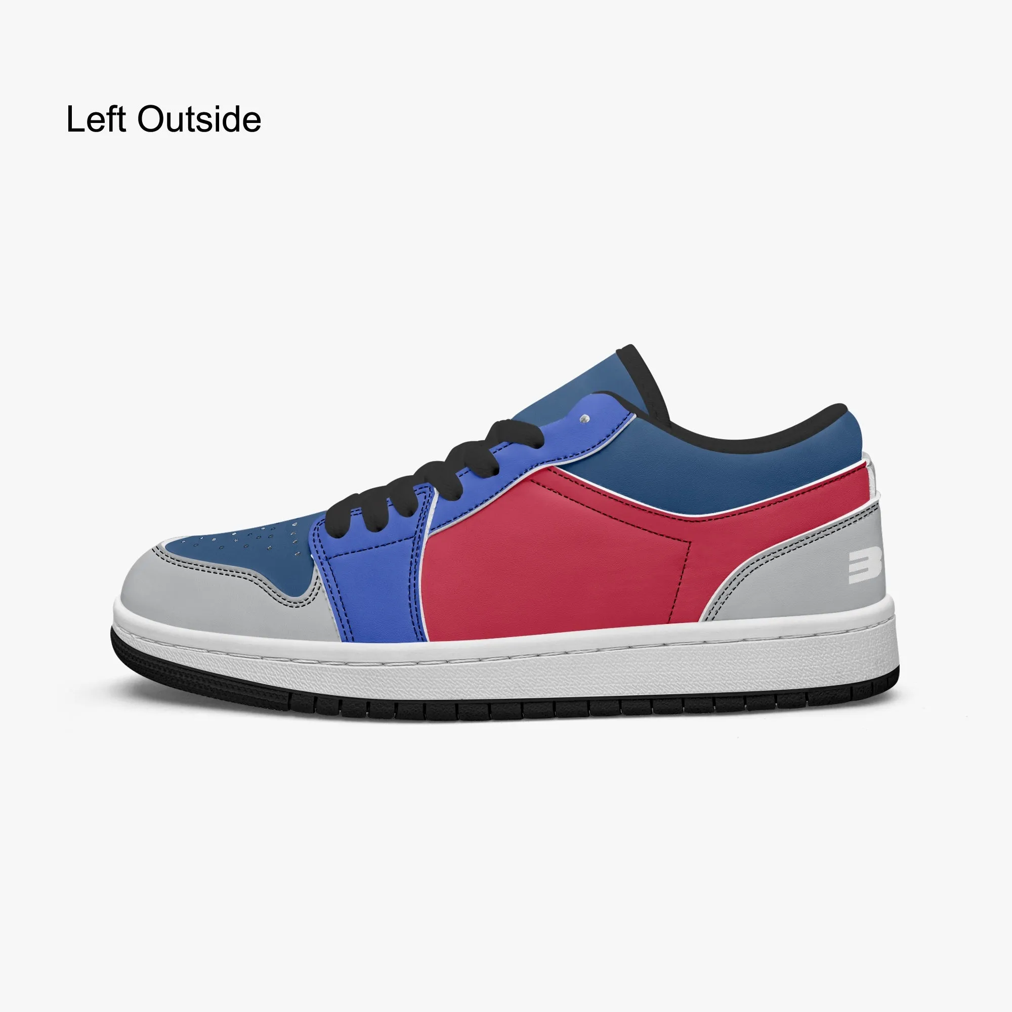 313 Men's Low-Top Leather Basketball Shoes by Niche Era