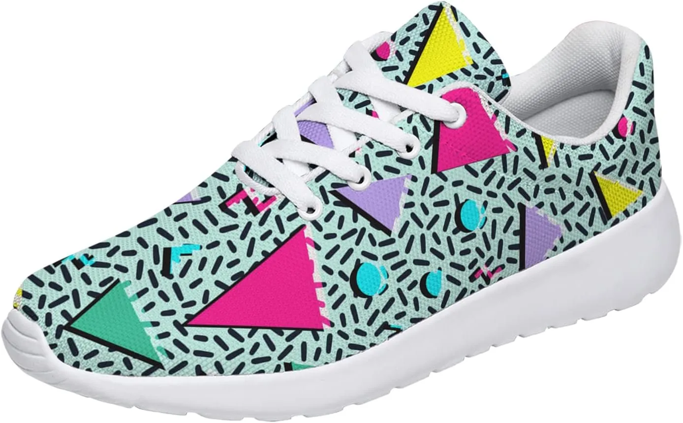 80s 90s Shoes Womens Mens Running Shoes Ultra Lightweight Athletic Sneakers Tennis Walking Shoes Gifts for Her,Him