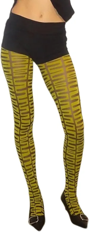 Adoeren Women Colorful Tights Funky Patterned Swirl Polka Dot Print Pantyhose Y2k Sheer Mesh Stockings Leggings