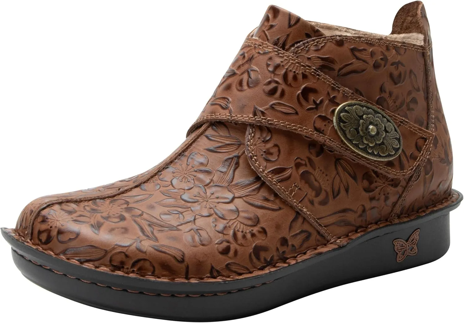 Alegria Womens Caiti Loretta Leather Ankle Boots 11.5-12 M US