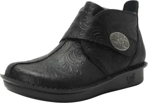 Alegria Womens Caiti Night N Gale Leather Ankle Boots 8-8.5 Wide Width US