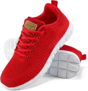 Alicegana Womens Sneakers Tennis Shoes Lightweight Non Slip Casual Walking Running