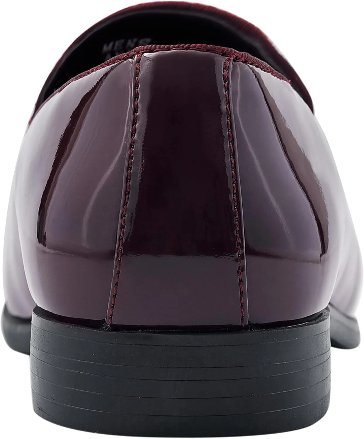 Amali Fay Velvet Men’s Slip-On Shoes with Gold Chain Ornament Dress Shoes for Men Velvet Formal Loafers for Men The Original Smoking Men Tuxedo Dress Shoes