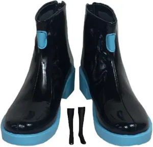 Anime Cosplay Shoes Project Sekai Colorful Stage Shoes Anime Boots Shoes for Girls with Accessory