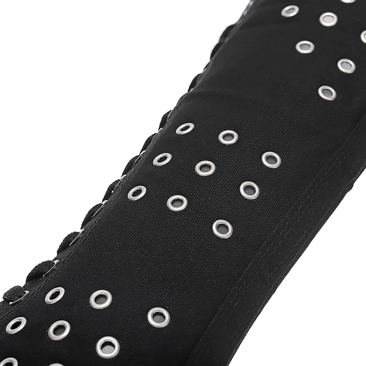 ANUFER 3.7M Long Colorful Shoelaces for Canvas Knee Boots