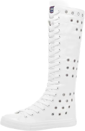 ANUFER 3.7M Long Colorful Shoelaces for Canvas Knee Boots