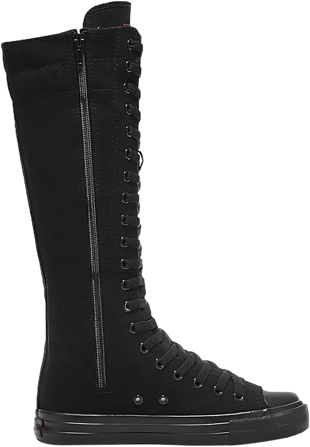 ANUFER 3.7M Long Colorful Shoelaces for Canvas Knee Boots