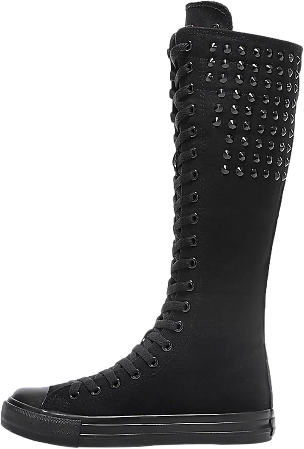 ANUFER 3.7M Long Colorful Shoelaces for Canvas Knee Boots