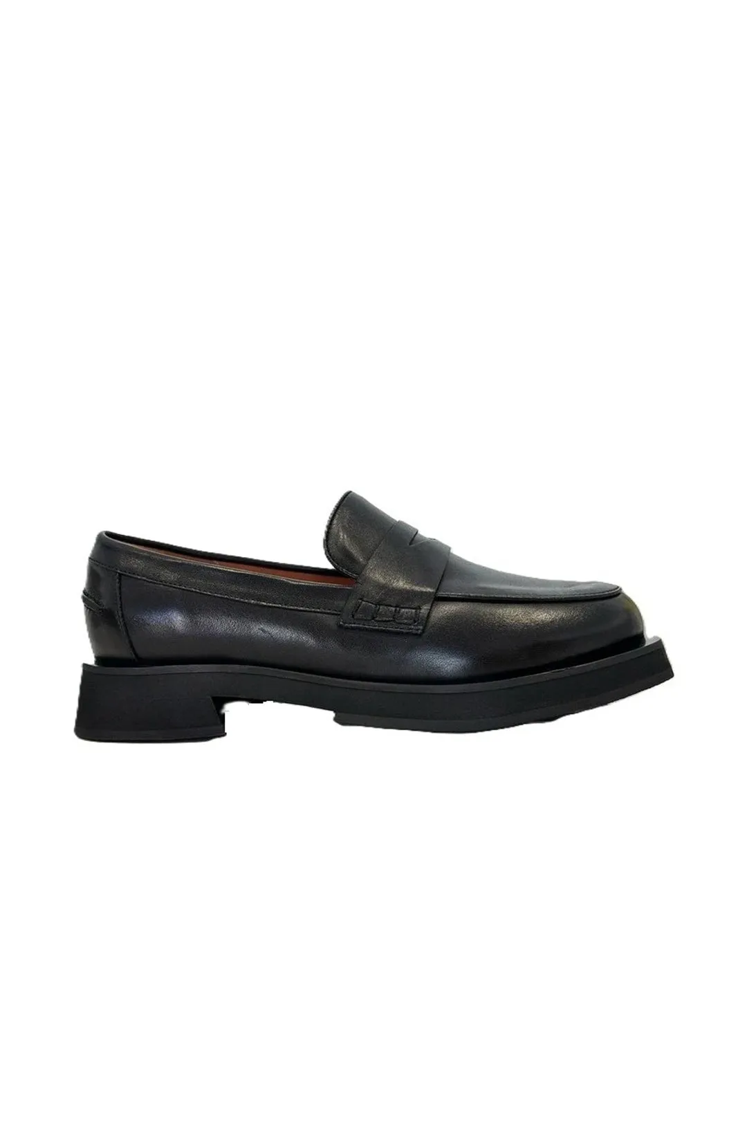 Astrid Black Chunky Loafer
