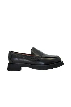 Astrid Black Chunky Loafer
