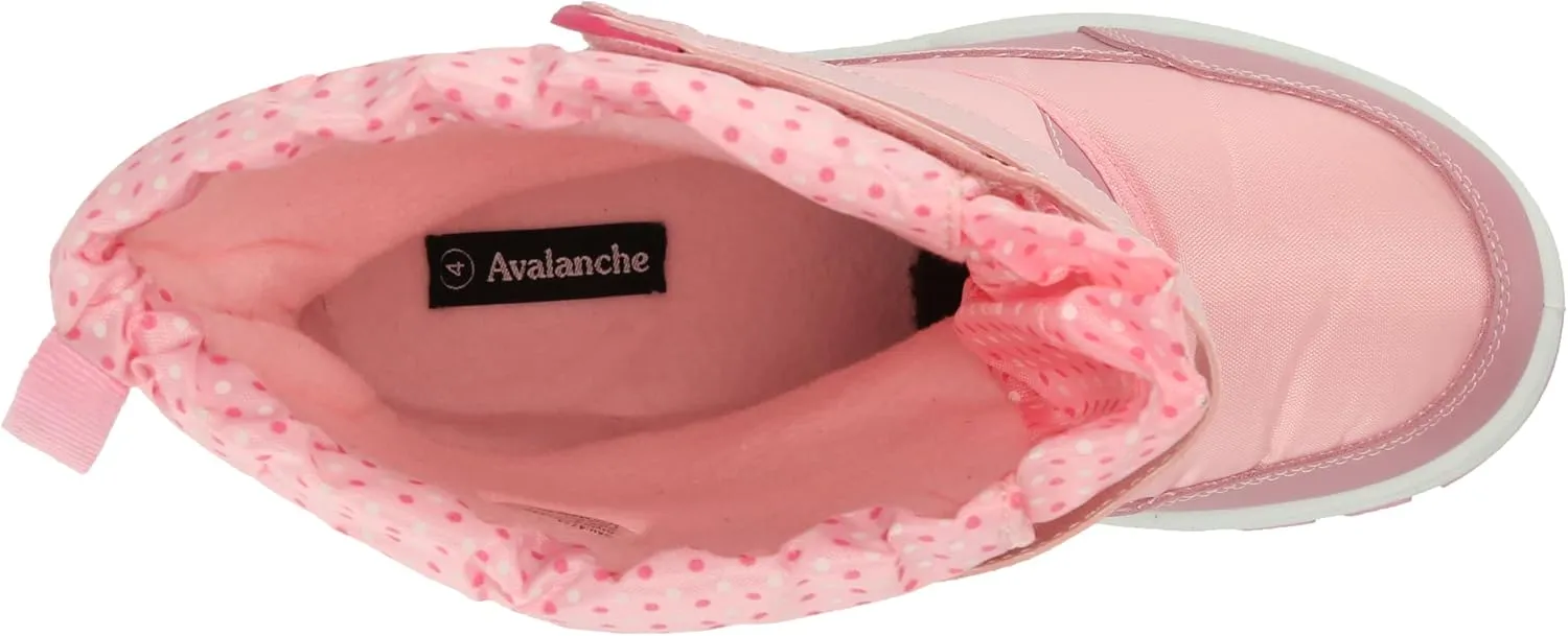 Avalanche Girl's Winter Outdoor Slip-Resistant Snow Boots