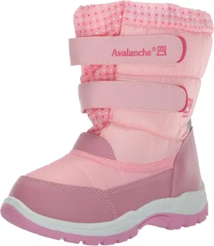 Avalanche Girl's Winter Outdoor Slip-Resistant Snow Boots