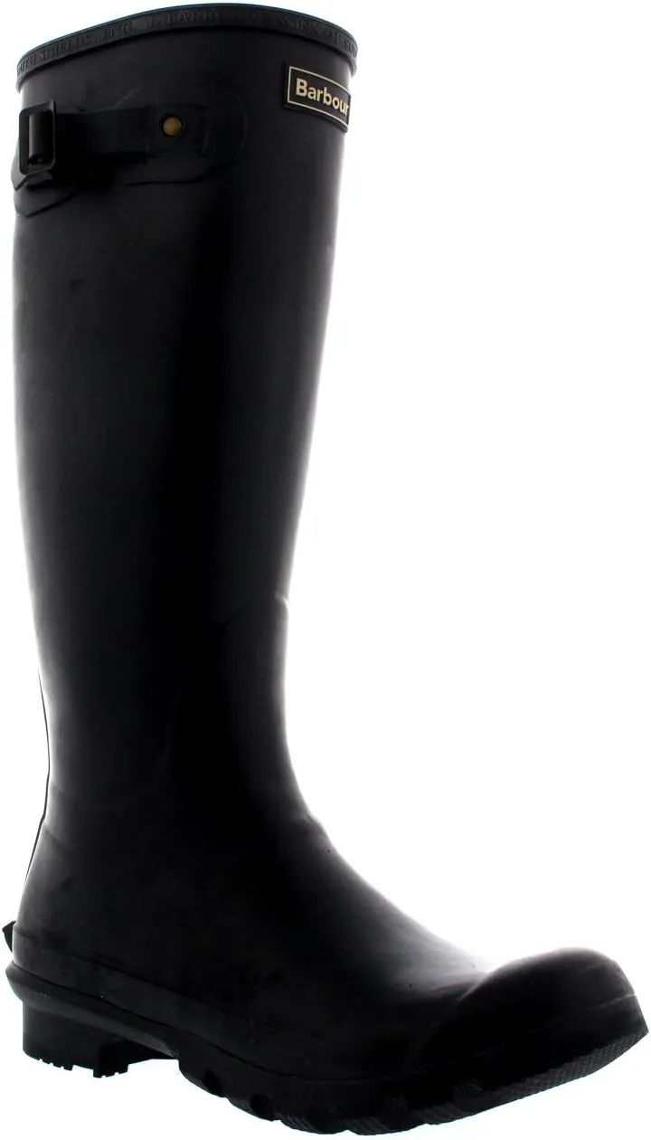 Barbour Womens Bede Snow Waterproof Winter Wellingtons Mid Calf Boots - Black - 8-39