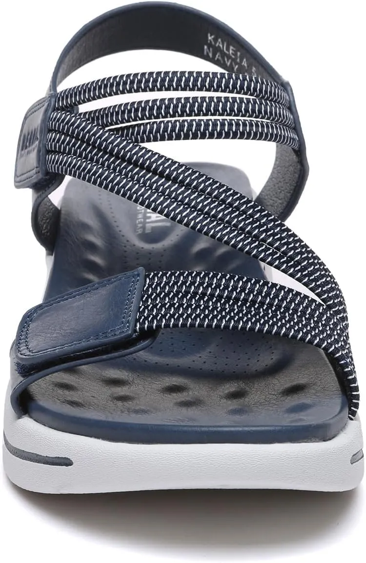 Bernal Women's Fashion Walking Sandals Comfortable Breathable Sandals Adjustable Athletic Sport Shoes for Outdoors