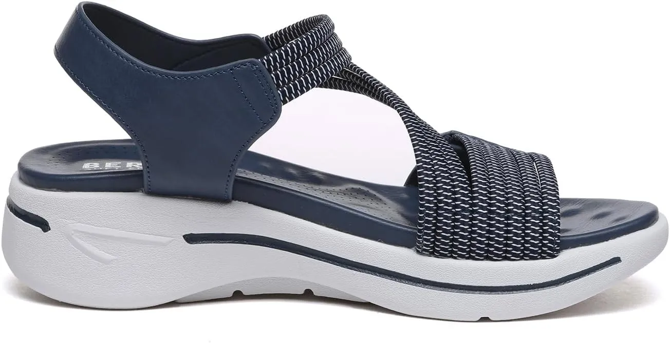 Bernal Women's Fashion Walking Sandals Comfortable Breathable Sandals Adjustable Athletic Sport Shoes for Outdoors