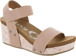 Blush Wedge Sandals by Very G