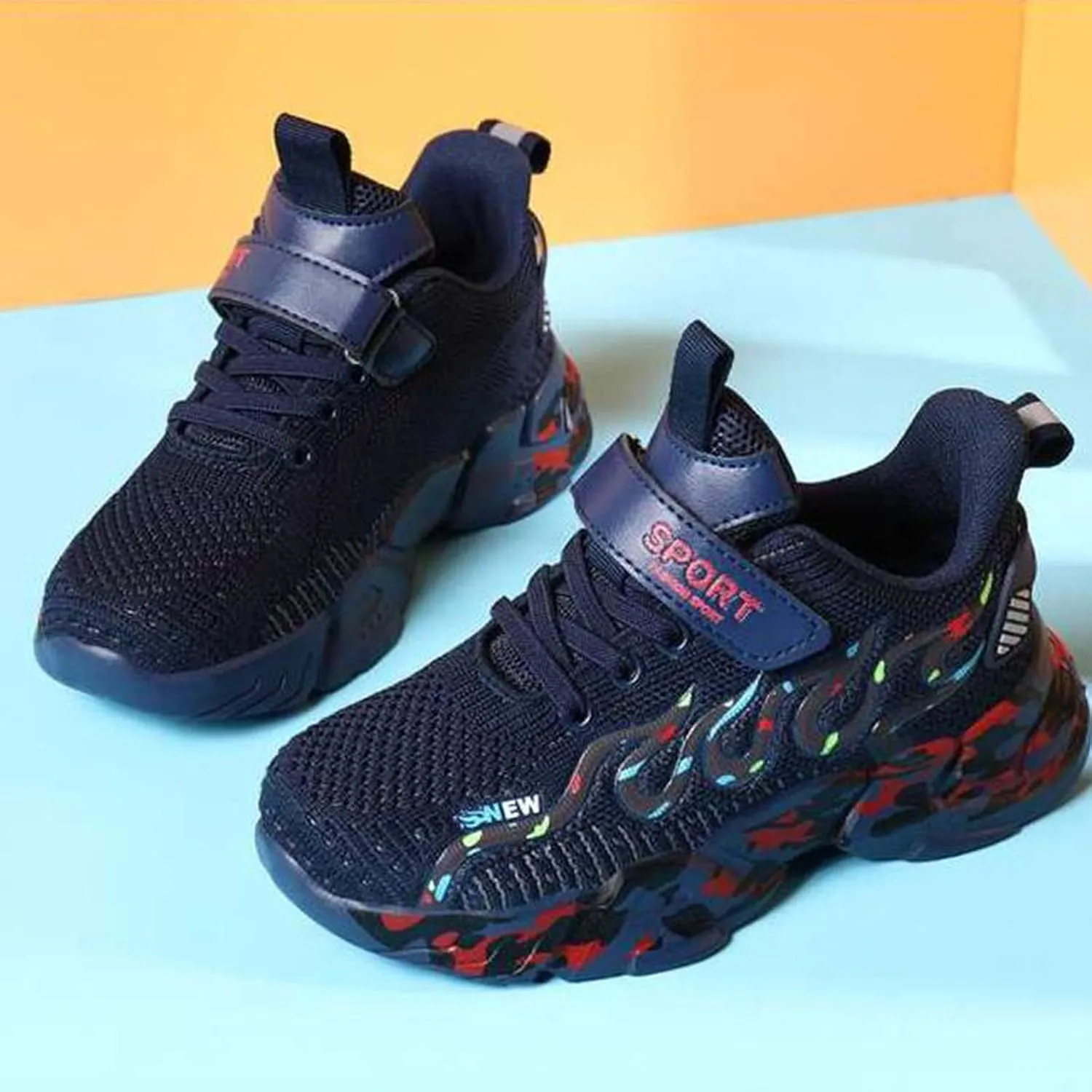 Boys Sneakers Shoes Girls Running Breathable Lightweight Kids
