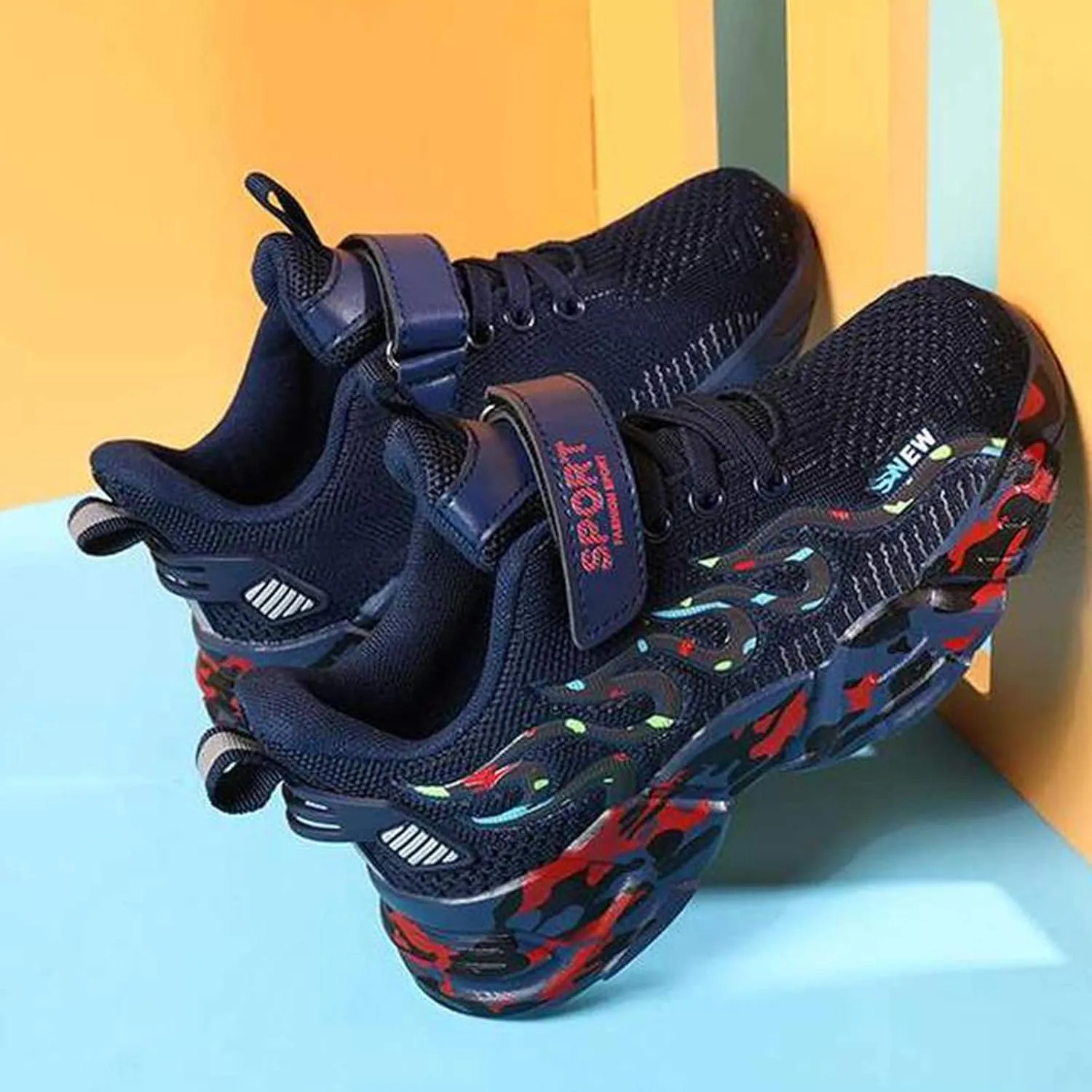 Boys Sneakers Shoes Girls Running Breathable Lightweight Kids