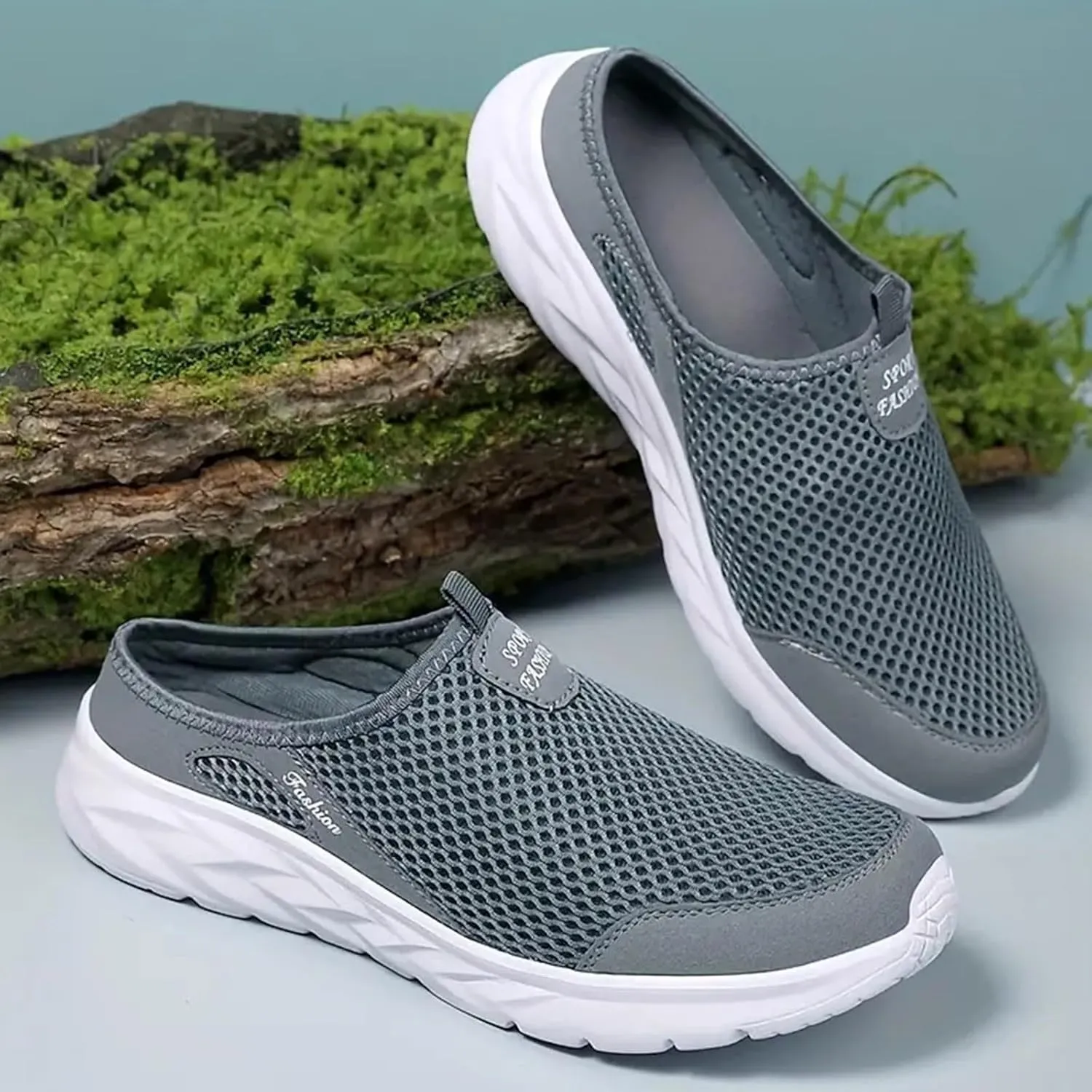 Breathable Dress Sneaker Men's Casual Breathable Slip On Sneakers