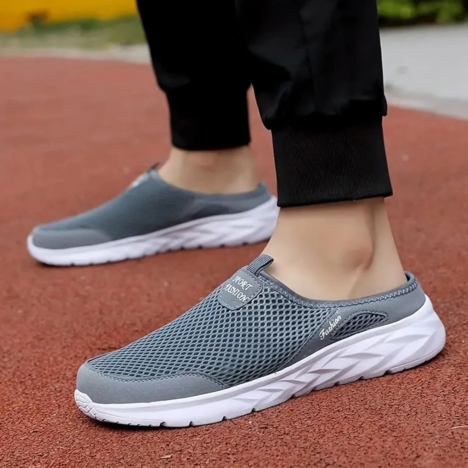 Breathable Dress Sneaker Men's Casual Breathable Slip On Sneakers