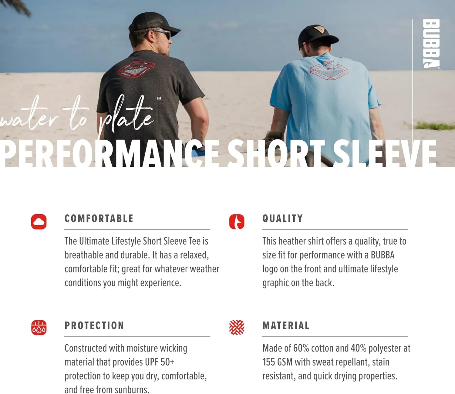 BUBBA Ultimate Lifestyle Tee