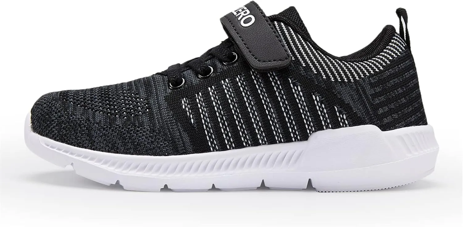 Caitin Kids Running Tennis Shoes Lightweight Casual Walking Sneakers for Toddler Little Big Boys and Girls