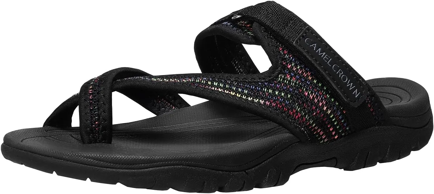 CAMEL CROWN Waterproof Hiking Sandals Women Arch Support Sport Comfortable Walking Water Sandals for Beach Travel Athletic