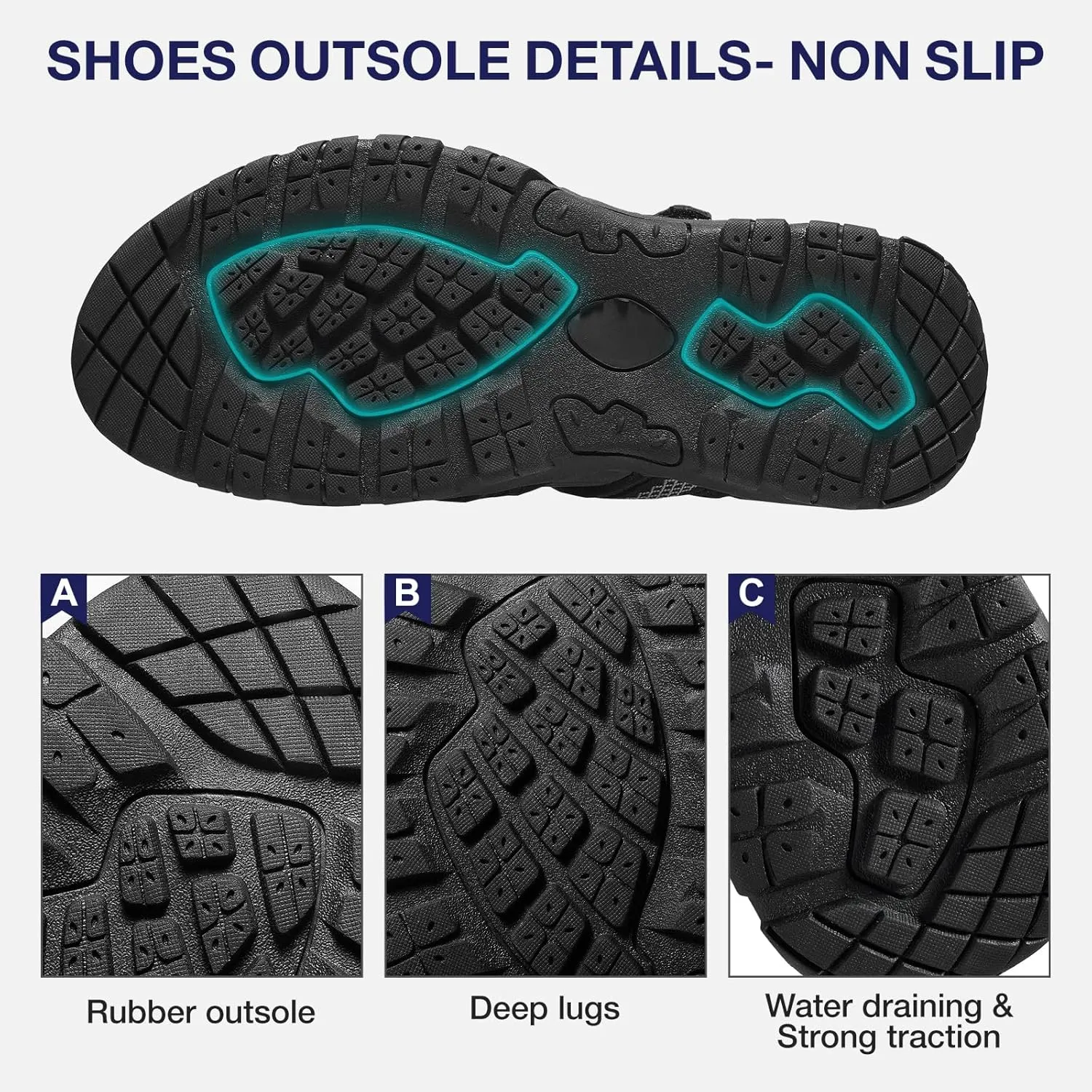 CAMEL CROWN Waterproof Hiking Sandals Women Arch Support Sport Comfortable Walking Water Sandals for Beach Travel Athletic