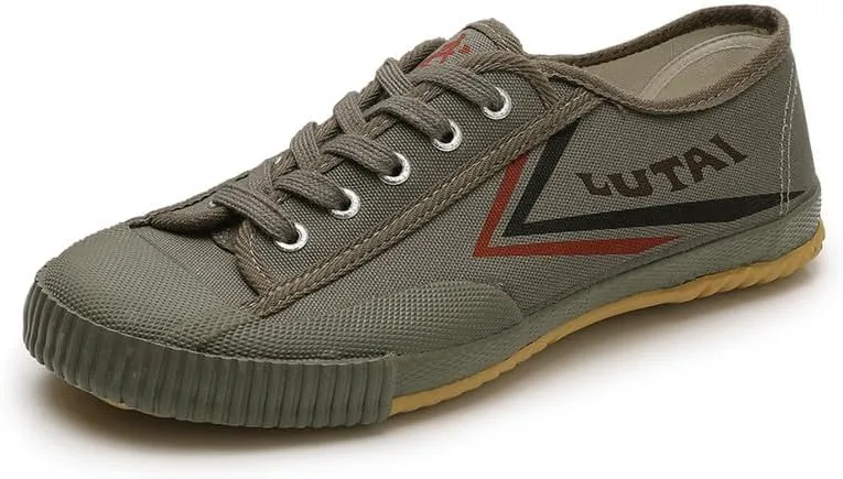 Canvas Martial Arts Shoes Low Top Breathable Canvas Sneakers for Kung Fu, Parkour, Comfortable Casual Walking Shoes