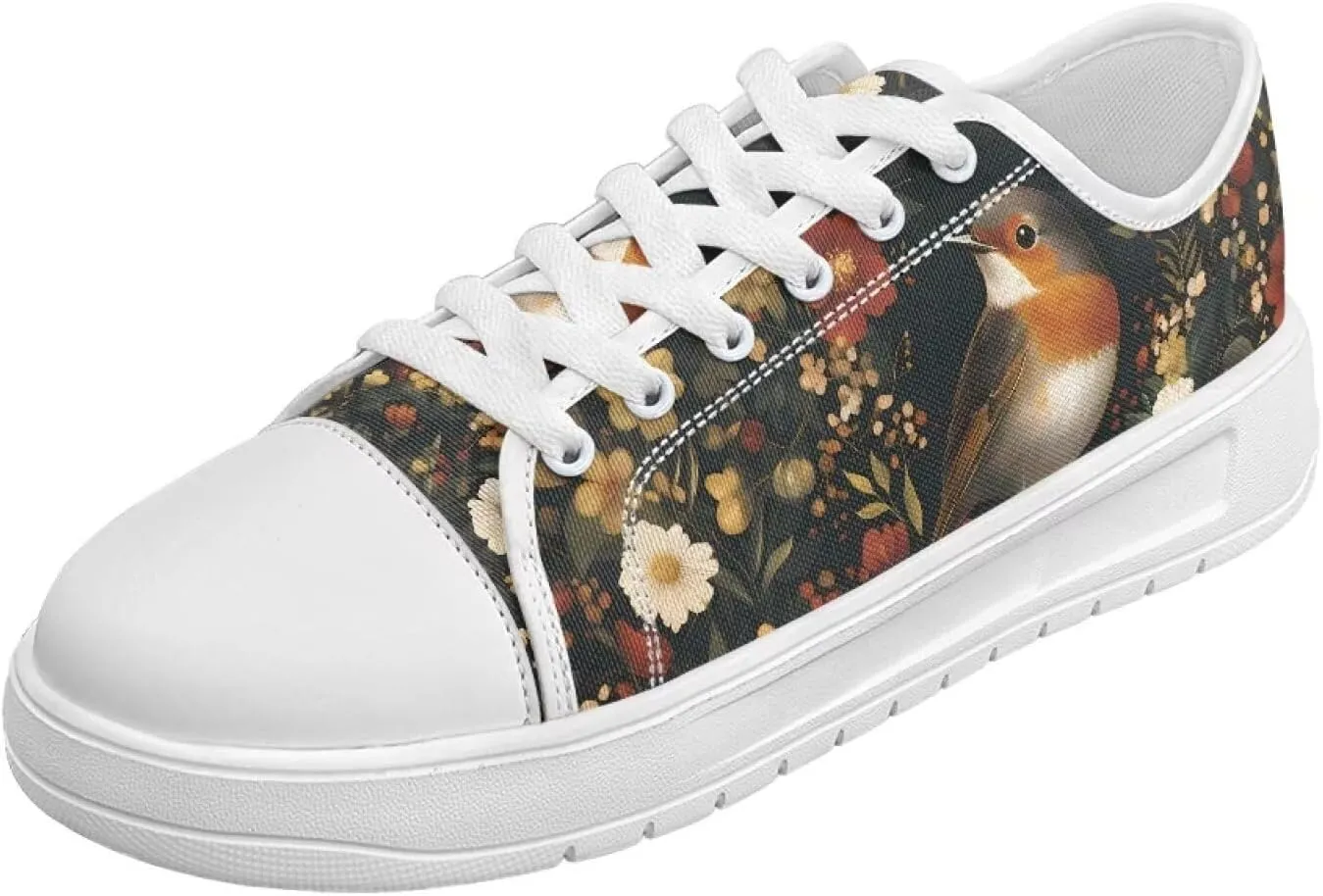 Canvas Shoes for Women Low Top Sneakers Girls Fashion Shoes Classic Comfortable Tennis Lace up Canvas Sneakers