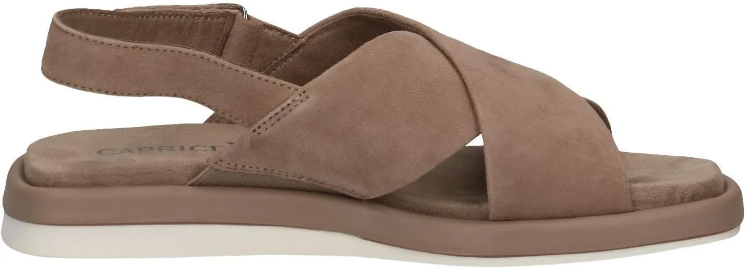 CAPRICE Women's 9-9-28102-20 Flat Sandals