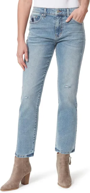 Christian Siriano x Gloria Vanderbilt Collab Women's Miles High Rise Straight Jean