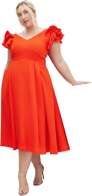 City Chic Women's Plus Size Dress-Carla