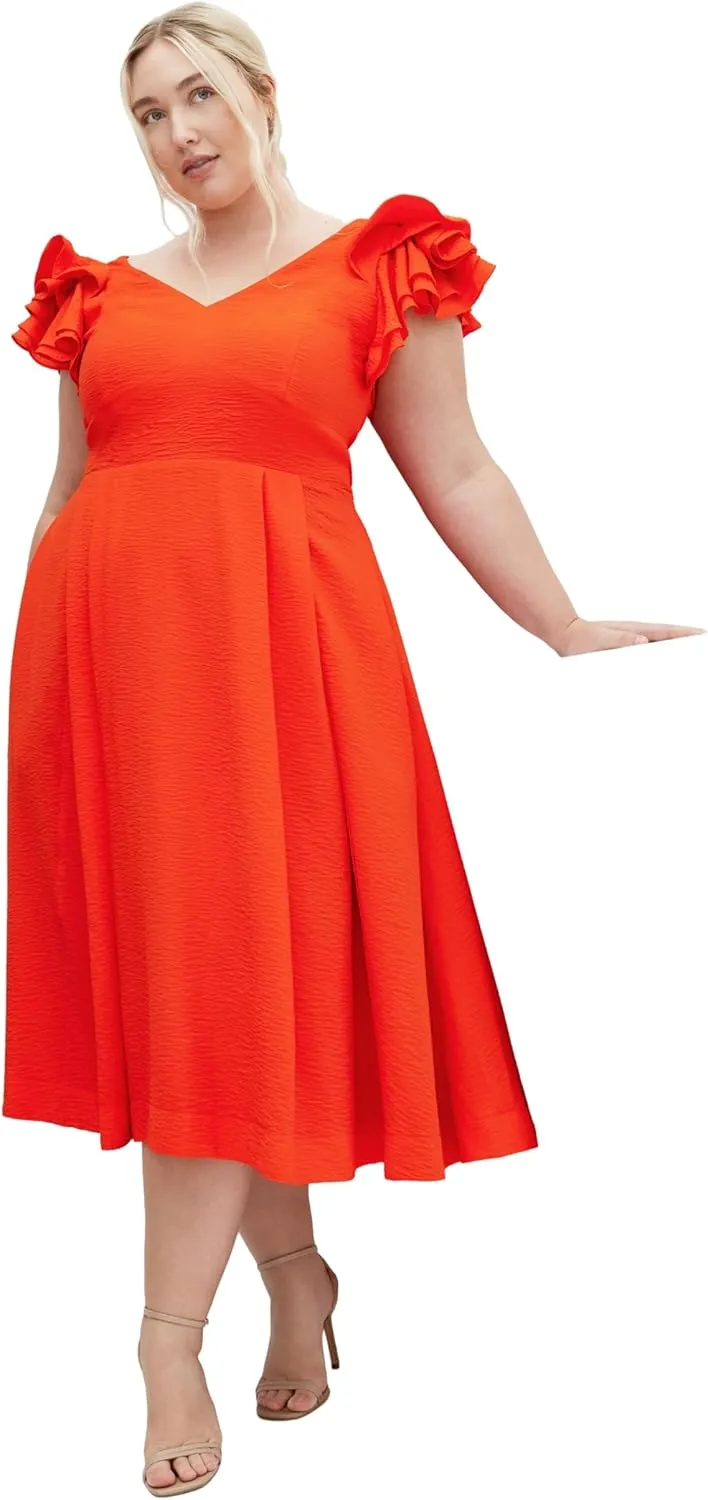 City Chic Women's Plus Size Dress-Carla