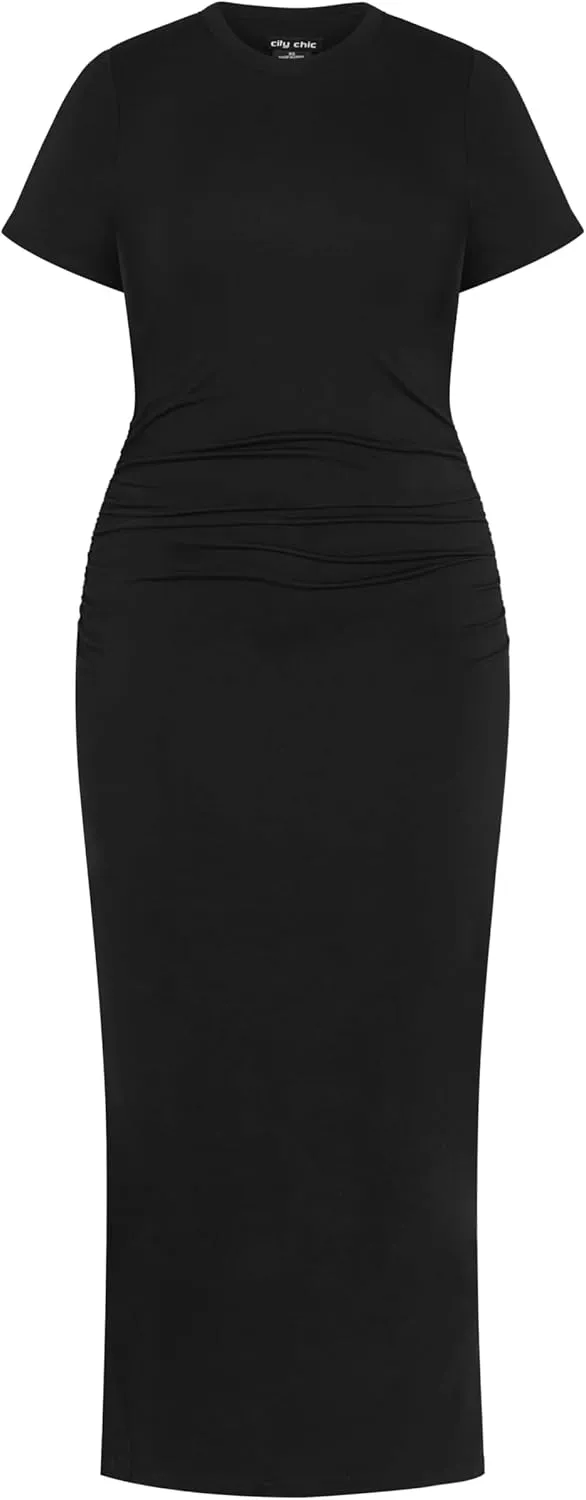 City Chic Women's Plus Size Dress-Makayla Maxi