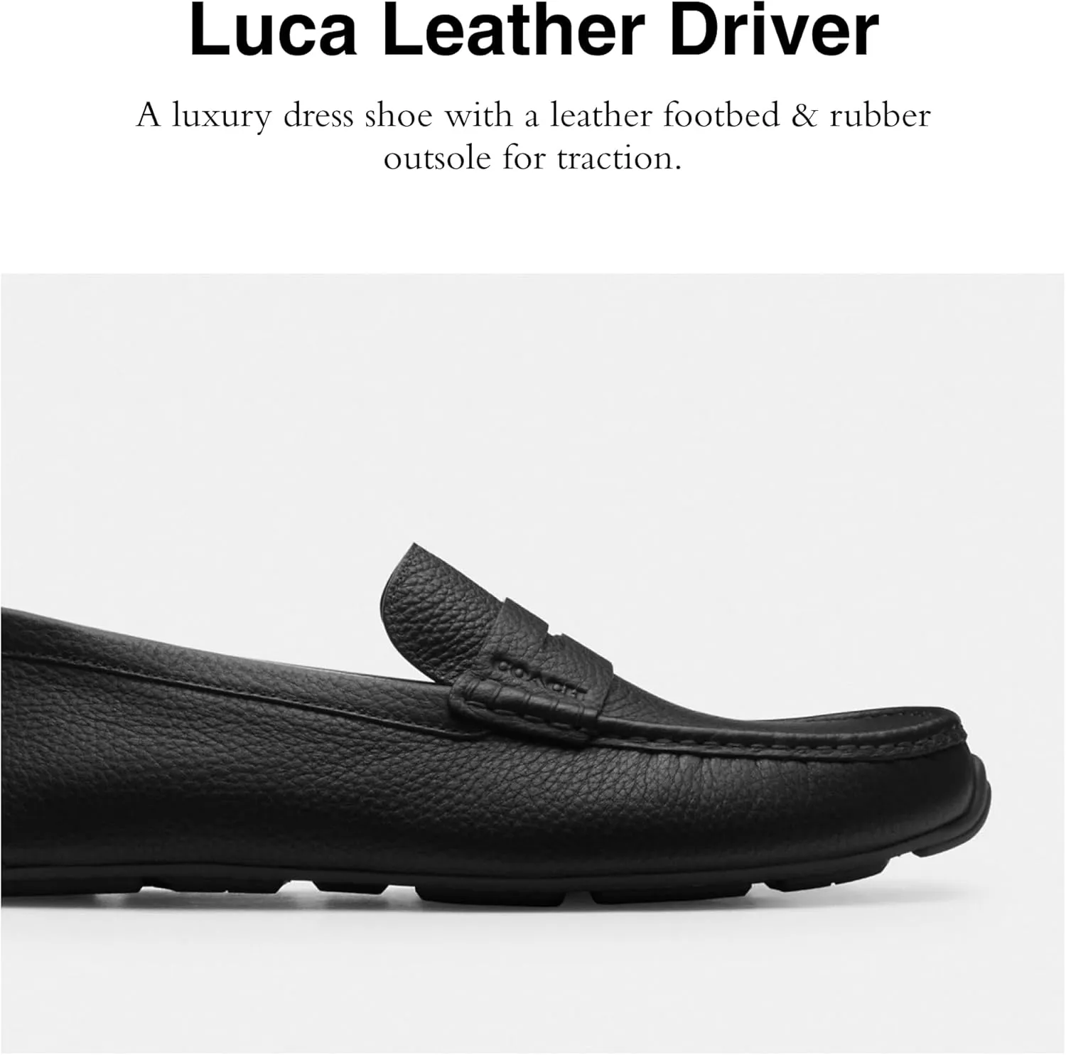 Coach Men's Luca Leather Driver