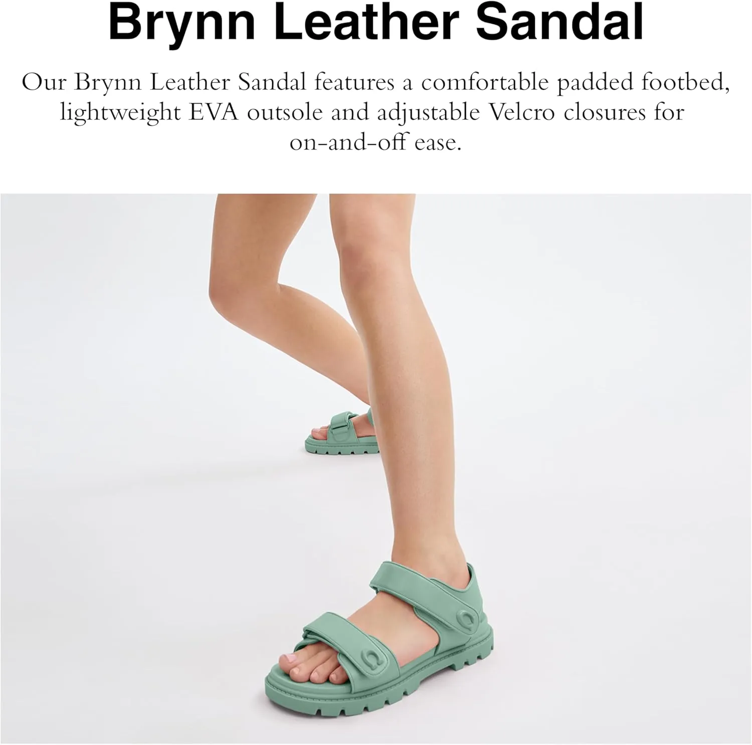 Coach Women's Brynn Leather Sandal