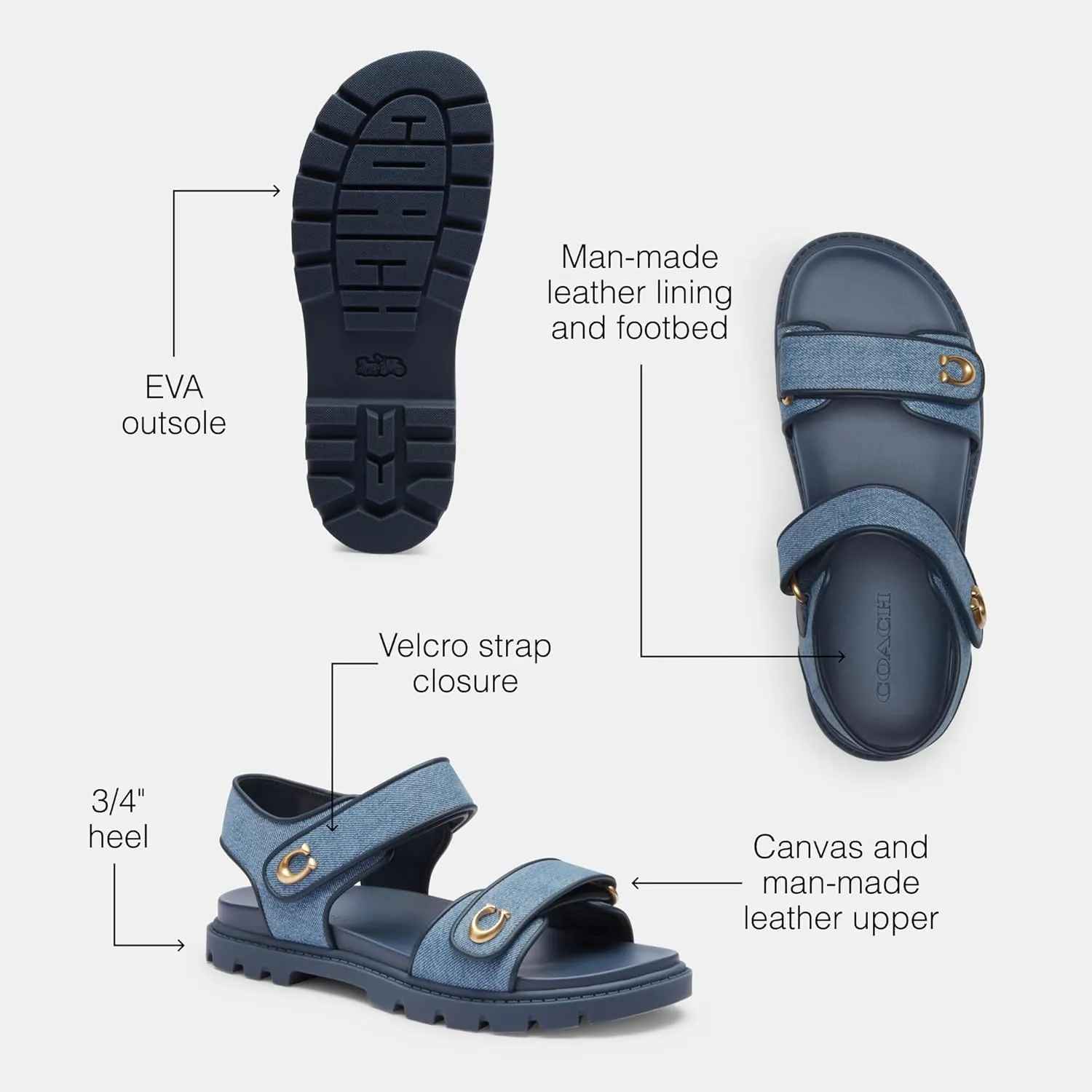 Coach Women's Brynn Sandal