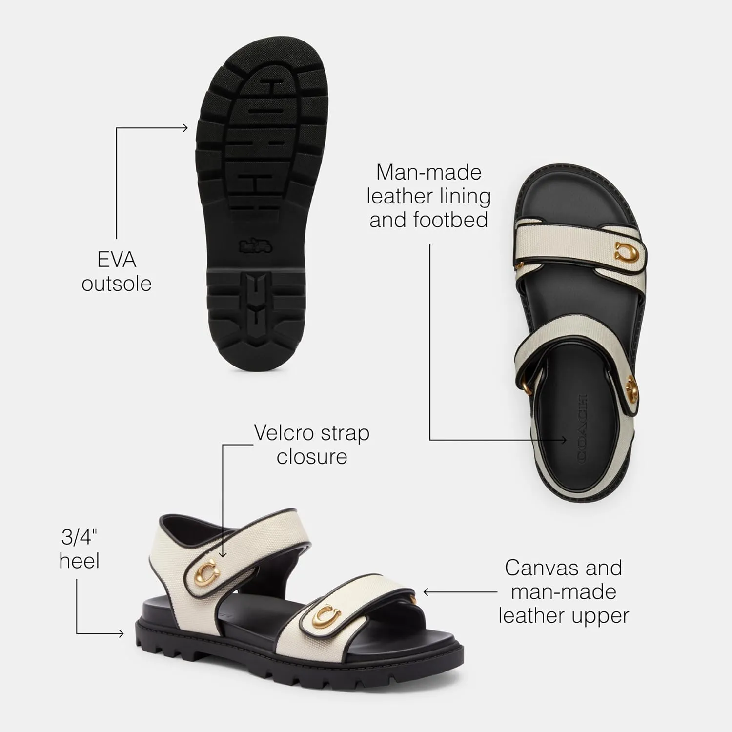 Coach Women's Brynn Sandal