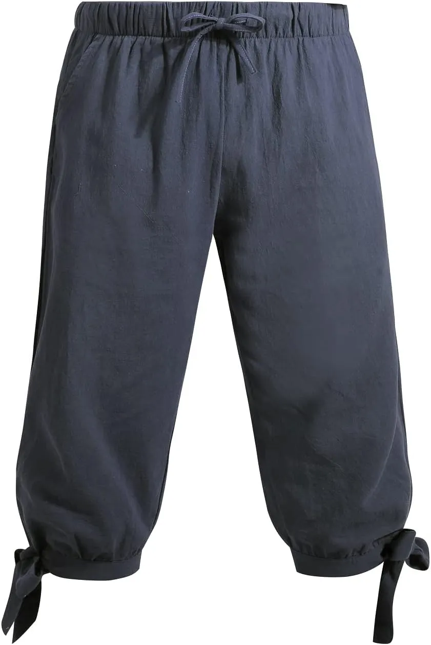 Colorful House Mens Pirate Pants Costume Adult Renaissance Pant Costume Clothes Medieval Viking Pants Cosplay Outfit