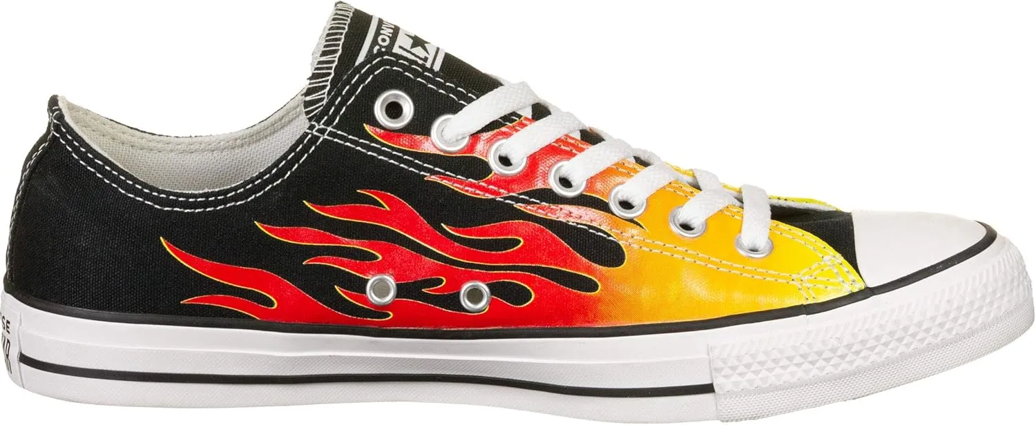 Converse unisex-adult Chuck Taylor All Star Low Top Archive Flame