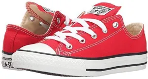 Converse Unisex Chuck Taylor All Star Low Top Sneakers Red, US Men's 8.5 / Women's 10.5