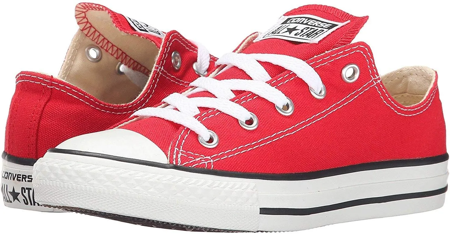 Converse Unisex Chuck Taylor All Star Ox Low Top Red Sneakers - 4 Men 6 Women