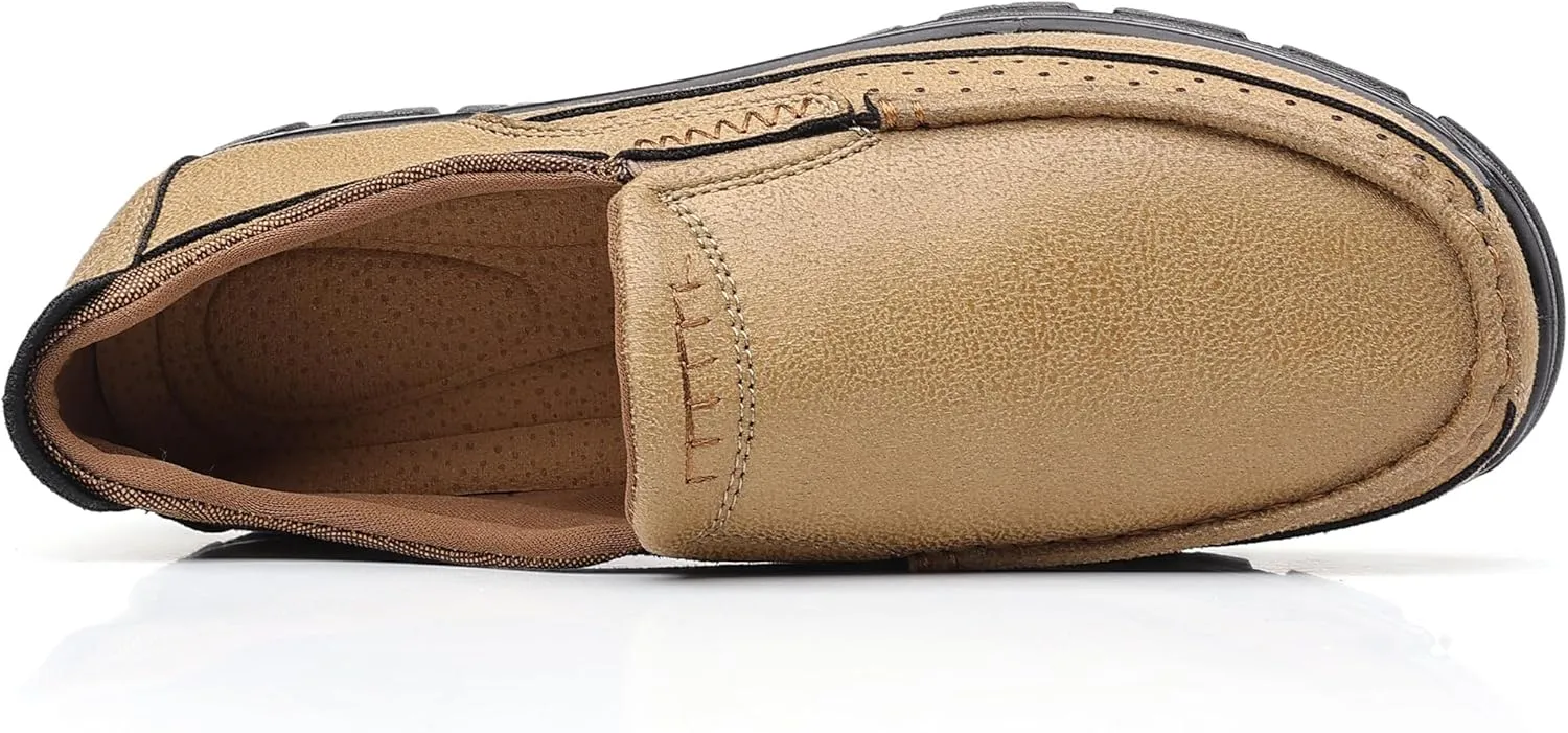 COSIDRAM Mens Casual Loafers Shoes Lightweight Luxury Comfort Bussiness Office Walking Shoes for Male