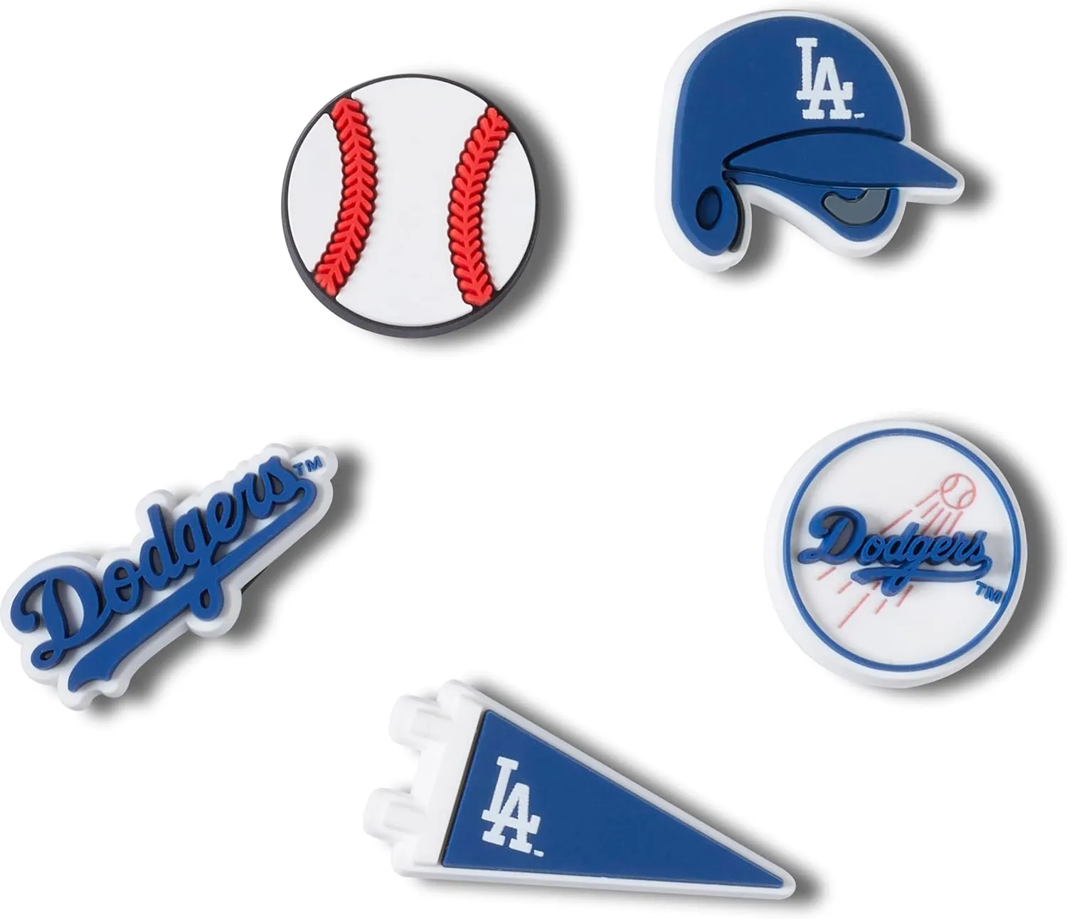 Crocs unisex-adult Jibbitz Mlb Baseball Multi Pack, Sports Shoe Charms