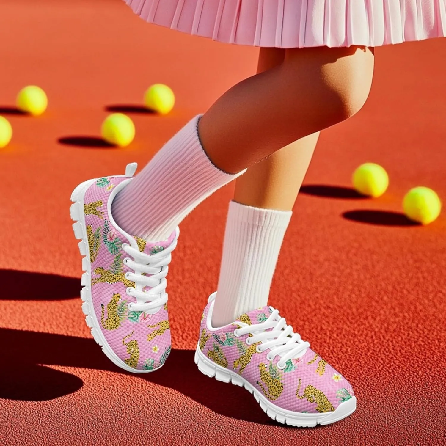 Cumagical Kids Summer Shoes with Laces for Boys Girls Running Sneakers