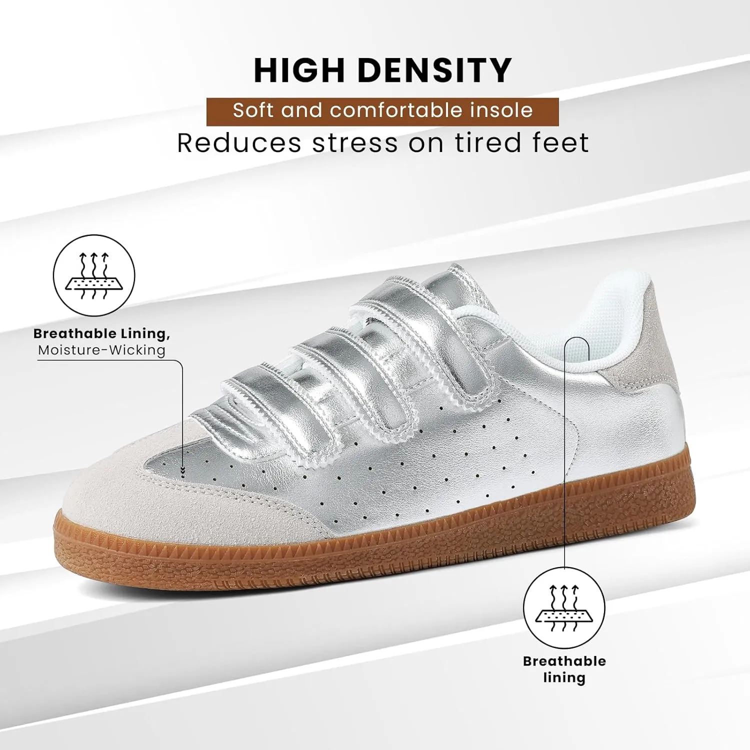 CYNLLIO Sneakers for Women Comfortable Tennis Shoes Non-Slip Lightweight Walking Shoes Casual Fashion Sneakers