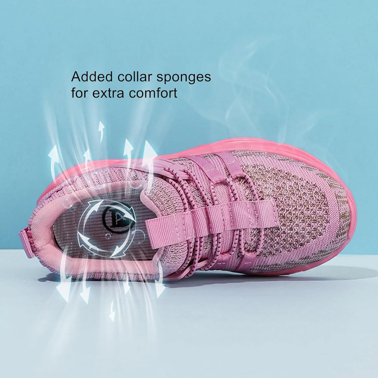 DADAWEN Boys Girls Sneakers Kids Lightweight Breathable Tennis Athletic Running Shoes for Toddler/Little Kid/Big Kid