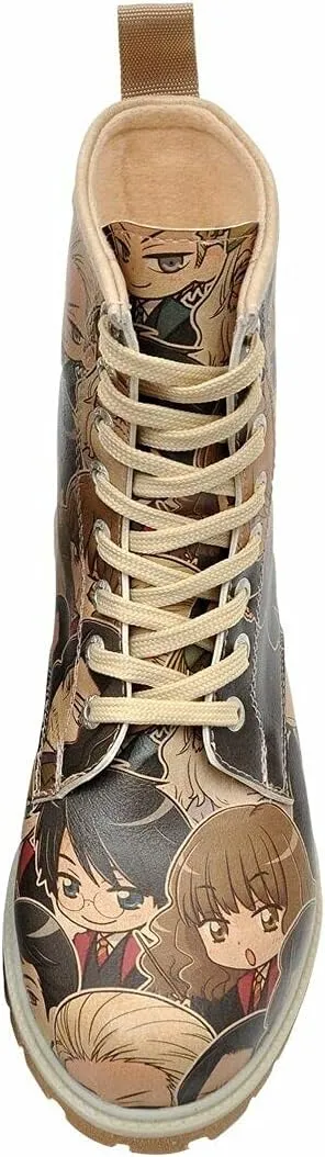 DDOGO Personalize Your Life - Warner BROS. Printed Long Boots - Chic, Elegant and Casual Style - Vegan, Environmentally Friendly and Handmade - Breathable Design
