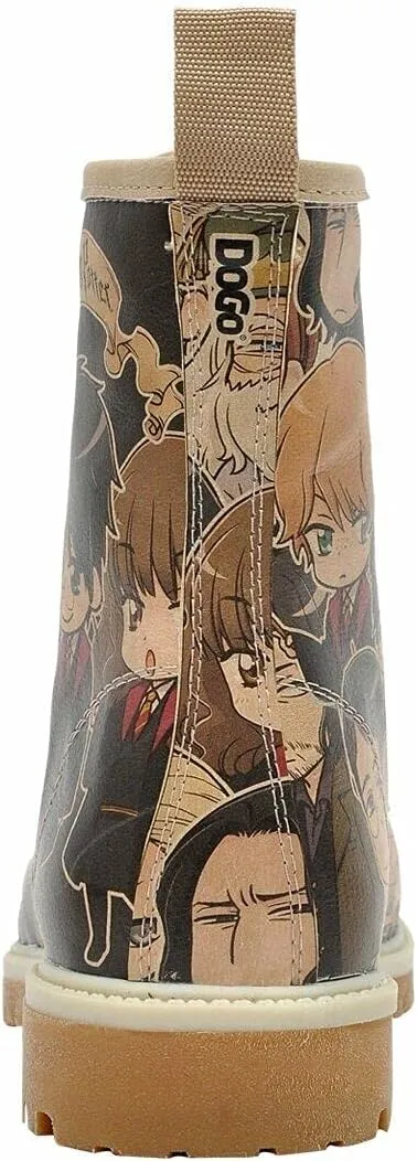 DDOGO Personalize Your Life - Warner BROS. Printed Long Boots - Chic, Elegant and Casual Style - Vegan, Environmentally Friendly and Handmade - Breathable Design